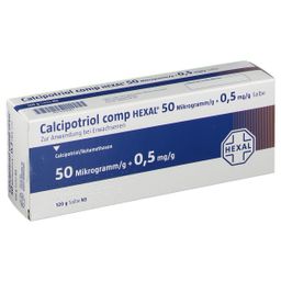 Calcipotriol comp HEXAL® 50 Mikrogramm/g + 0,5 mg/g
