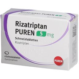 RIZATRIPTAN PUREN 5 mg Schmelztabletten
