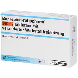 Bupropion-Ratiopharm 300 mg Verä.Wfrs.