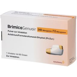 Brimica Genuair 340 µg/12 µg