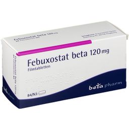 Febuxostat beta 120 mg