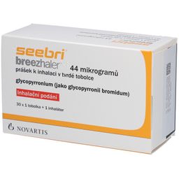 SEEBRI Breezhaler 44 Mikrogramm Hartk.m.Plv.z.Inh.