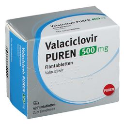 VALACICLOVIR PUREN 500 mg Filmtabletten