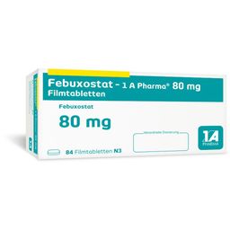 Febuxostat 1A Pharma® 80Mg