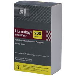 HUMALOG 200 E/ml KwikPen Injektionslösung