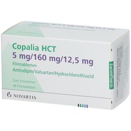 Copalia HCT 5 mg/160 mg/12,5 mg