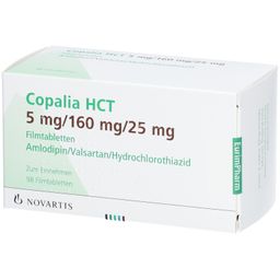 COPALIA HCT 5 mg/160 mg/25 mg Filmtabletten