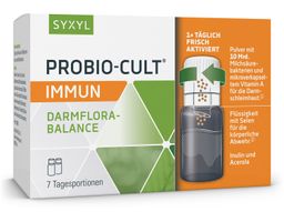 SYXYL PROBIO-CULT® IMMUN die Abwehrkräfte von innen stärken.
