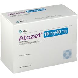ATOZET 10 mg/40 mg Filmtabletten