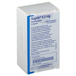 XAGRID 0,5 mg Hartkapseln
