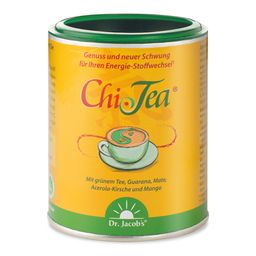 Dr.Jacob's Chi-Tea – koffeinhaltiger Tee-Genuss mit 12 wertvollen PflanzenauszügenMango
