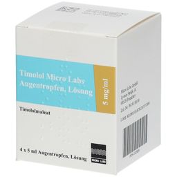 TIMOLOL Micro Labs 5 mg/ml Augentropfen Lösung