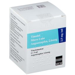 Timolol Micro Labs 2,5 mg/ml