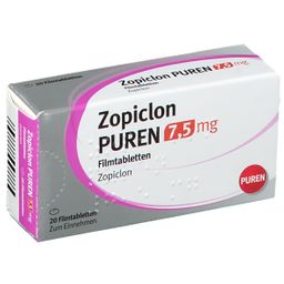 Zopiclon PUREN 7,5 mg
