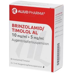 Brinzolamid/Timolol AL 10 mg/ml + 5 mg/ml