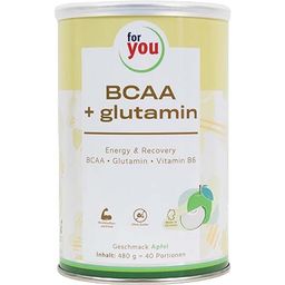 For you eHealth BCAA + Glutamin Energy & Recovery - Apfel