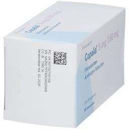 COPALIA 5 mg/160 mg Filmtabletten