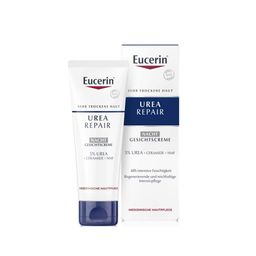 Eucerin® UreaRepair Nacht Gesichtscreme – Intensive Gesichtspflege bei trockener bis sehr trockener Haut - Jetzt 20% mit dem Code "eucerin20" sparen*