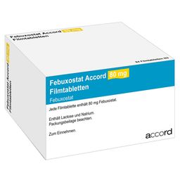 Febuxostat Accord 80 mg