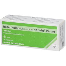 Betahistindihydrochlorid Hennig® 24 mg
