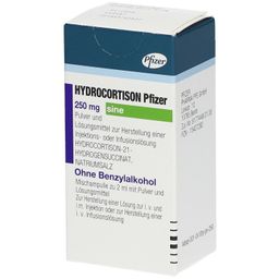 HYDROCORTISON Pfizer 250 mg sine