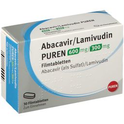 Abacavir/Lamivudin PUREN 600 mg/300 mg