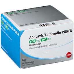 Abacavir/Lamivudin PUREN 600 mg/300 mg