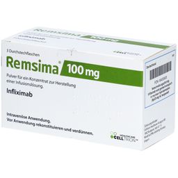 REMSIMA 100 mg Plv.f.e.Konz.z.Her.e.Inf.-Lsg.Dsfl.