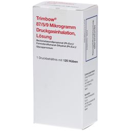 TRIMBOW 87 µg/5 µg/9 µg 120 Hub Druckgasinhalation