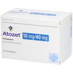 ATOZET 10 mg/40 mg Filmtabletten