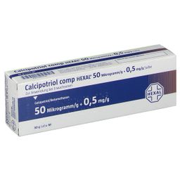 Calcipotriol comp HEXAL® 50 Mikrogramm/g + 0,5 mg/g