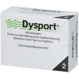 DYSPORT 500 Einheiten Pulver z.Herst.e.Inj.-Lsg.