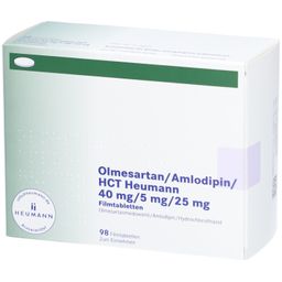 OLMESARTAN/Amlodipin/HCT Heumann 40/5/25mg FTA