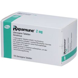 RAPAMUNE 2 mg überzogene Tabletten