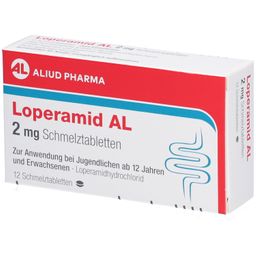 LOPERAMID AL 2 mg Schmelztabletten