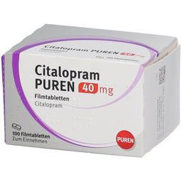 Citalopram PUREN 40 mg