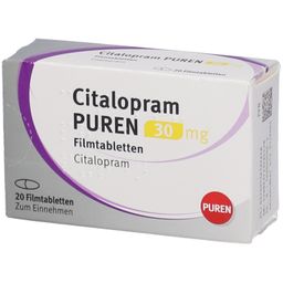 Citalopram PUREN 30 mg