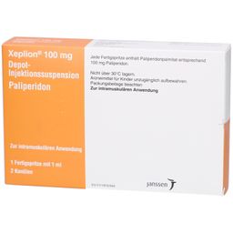 XEPLION 100 mg Depot-Injektionssusp.i.e.Fertigspr.