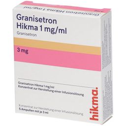 GRANISETRON Hikma 1 mg/ml Konz.z.Herst.e.Inf.-Lsg.