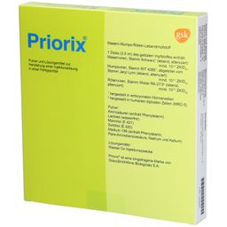 PRIORIX Masern Mumps Röteln P.u.LM H.Inj.L.i.e.FS.