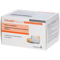 Duaklir® Genuair® 340 µg/12 µg