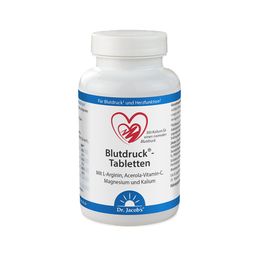 Dr. Jacob's Blutdruck-Tabletten L-Arginin Acerola-Vitamin-C Magnesium Kalium