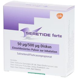 Seretide Forte 50 µg/500 µg Diskus