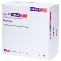Accofil® 30 Mio.E./0,5 ml Inj.-/Inf.-Lsg.i.e.F.-Sp.