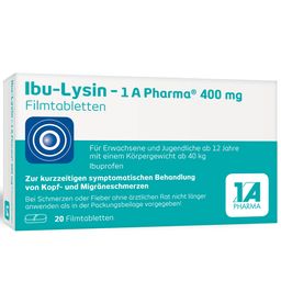 Ibu-Lysin - 1A Pharma® 400 mg