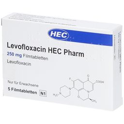 Levofloxacin HEC Pharm 250 mg