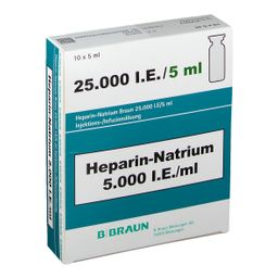 Heparin-Natrium Braun 25.000 I.E./ml