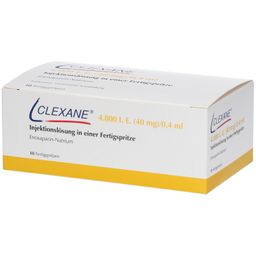 CLEXANE 4.000 I.E. 40mg/0,4ml Inj.-Lsg.i.e.F.-Sp.