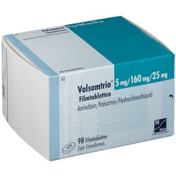Valsamtrio® 5 mg/160 mg/25 mg