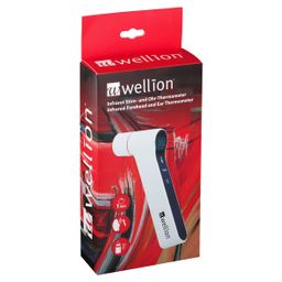 WELLION Infrarot Stirn- und Ohr Thermometer